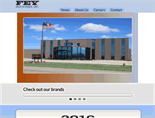 Tablet Screenshot of feyindustries.com